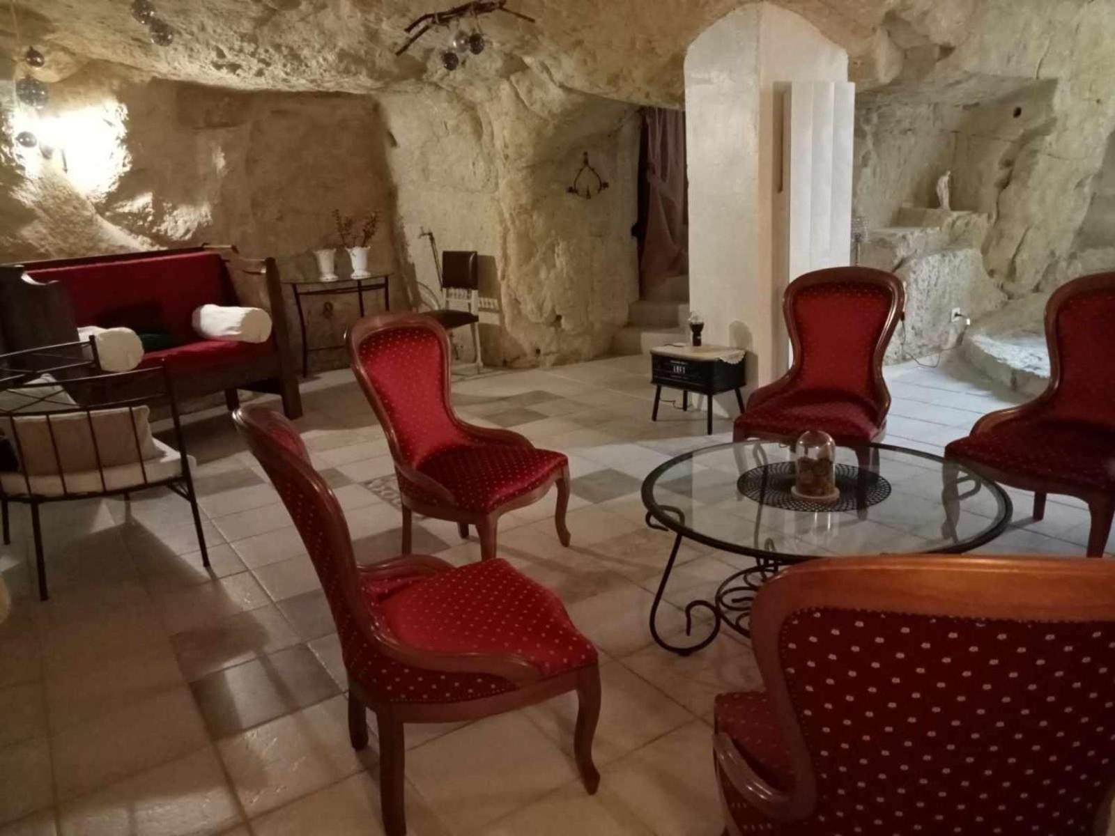 Esprit Troglo Villa Beaumont-en-Veron Luaran gambar
