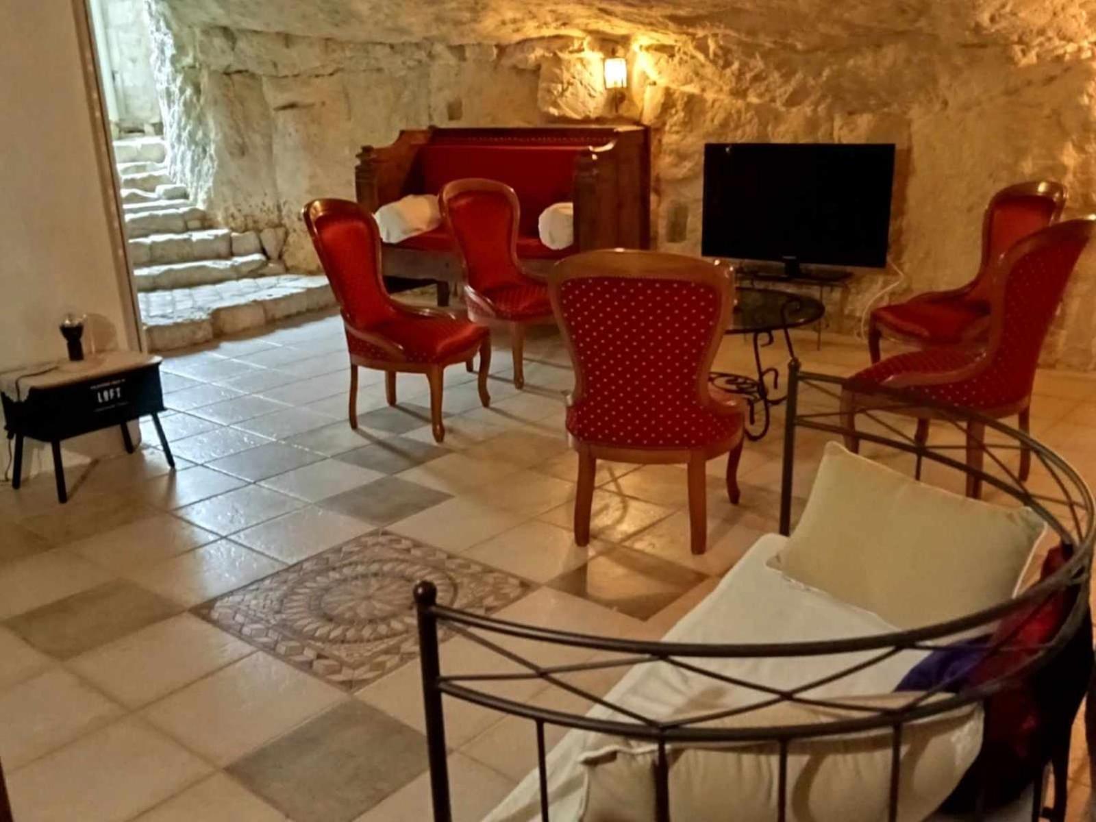 Esprit Troglo Villa Beaumont-en-Veron Luaran gambar